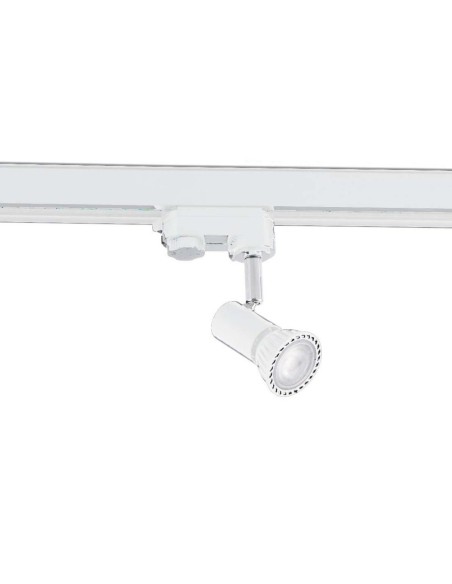 Proyector de carril FARO PLOT 64202 blanco GU10, Proyectores interior