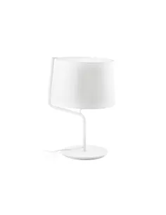 Lámpara sobremesa BERNI 29332 FARO blanco e27, Sobremesas