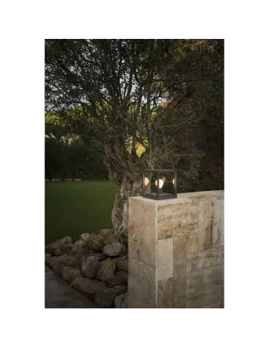 Sobremuros 70772 NALA FARO gris oscuro 1xe27 15w, Sobremuros