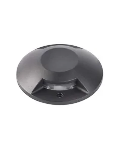 Foco de suelo exterior Loth-2 70286 Faro negro 2x6w 3000k 2x170lm, Sobremuros