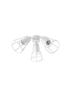 Kit de luz YAKARTA 33716 FARO blanco 3xe27 para yakarta, Tulipas y accesorios de ventiladores