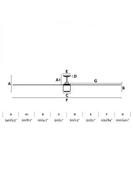 Ventilador attos 33494 faro ø213cm blanco led 20w 3000k, Ventiladores faro