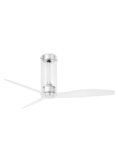 Ventiladores de techo TUBE 33374 FARO motor DC ø128cm cristal, Ventiladores sin luz