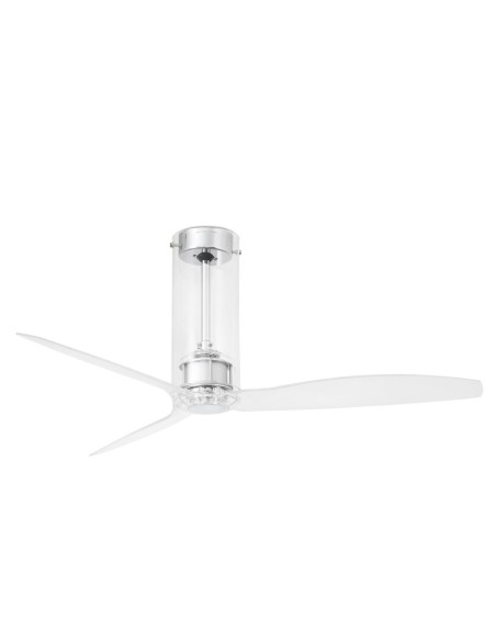 Ventiladores de techo TUBE 33374 FARO motor DC ø128cm cristal, Ventiladores sin luz
