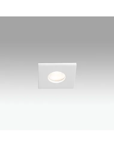 Foco empotrable Compac C 02080101 Faro cuadrado blanco 15w 3000k 36°, Lámparas modernas
