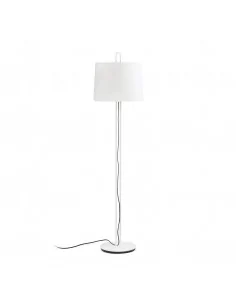 Lámpara de pie Montreal 24036-08 Faro blanco pantalla beige, Lámparas modernas
