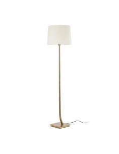 Lámpara de pie Rem 29687-08 Faro bronce pantalla beige, Lámparas modernas