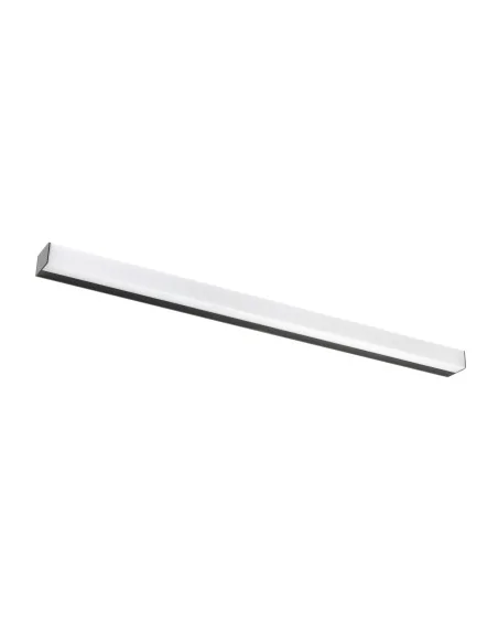 Aplique de baño Nilo-2 63317 Faro negro led 18w 3000k, Lámparas para baños