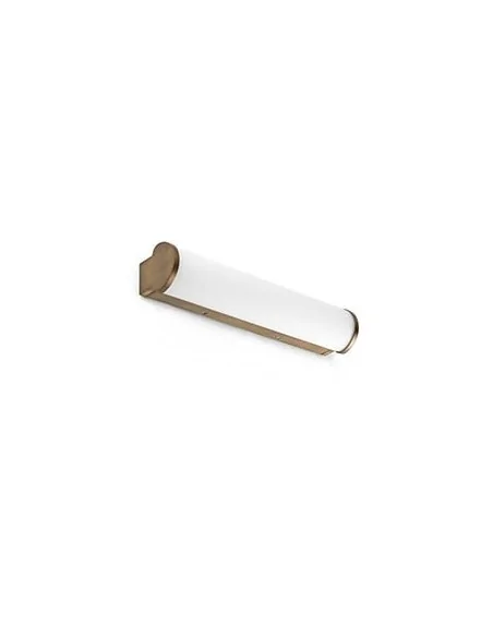 Aplique de baño Danubio 63604 Faro bronce led 12w 2700k, Lámparas para baños