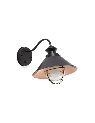 Apliques exterior NAUTICA 71107 FARO marron-cobre 1xe27, Lámparas rústicas