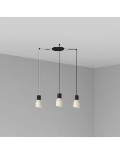 Lampara colgante Kombo 68592-3L Faro beige ø120 1x e27 3l, Lámparas modernas