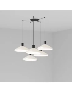Lampara colgante Kombo 68596-5L Faro beige ø400 1x e27 5l, Lámparas modernas