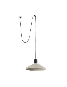 Colgante con enchufe Kombo 68604-67 Faro con clavija beige ø400 1x e27, Lámparas modernas