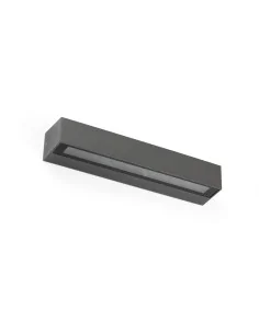 Aplique exterior Doro-20 71904 Faro led 2x10w 3000k gris oscuro, Apliques exterior