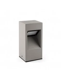 Sobremuro led exterior Cast 74155 Faro gris oscuro cemento h300mm 10w, Sobremuros
