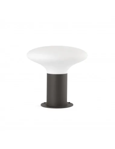 Sobremuro exterior Blubs 74433S-03 Faro gris oscuro h300 1xe27 max 15w, Sobremuros