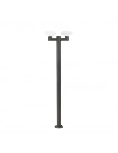 Farola Blubs 74435F2-03 Faro gris oscuro2xe27 max 15w, Farolas jardin