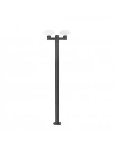 Farola Blubs 74435F2-03 Faro gris oscuro2xe27 max 15w, Farolas jardin