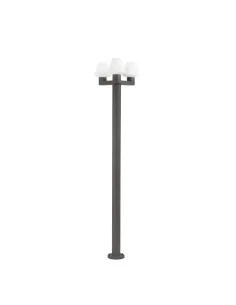 Farola Mistu 74436F3-02 Faro gris oscuro 3xe27 max 15w, Farolas jardin