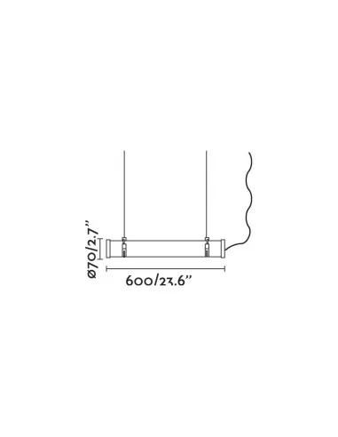 Aplique exterior Scuba 75753 Faro cromo 20w 3000k, Apliques exterior