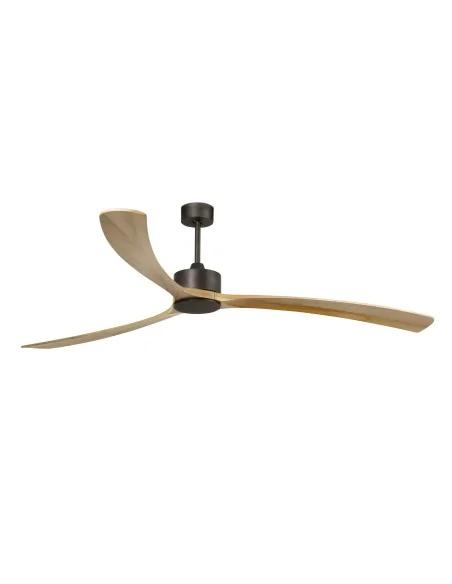 Ventilador de techo Kauai 34200 Faro ø2330mm marron 3 palas motor DC, Ventiladores sin luz