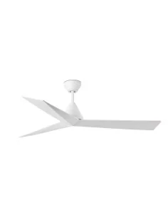 Ventilador de techo Samos 33729 Faro ø1320mm blanco 3 palas motor DC, Ventiladores sin luz