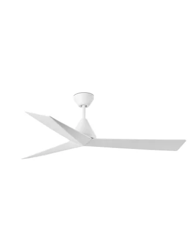 Ventilador de techo Samos 33729 Faro ø1320mm blanco 3 palas motor DC, Ventiladores sin luz