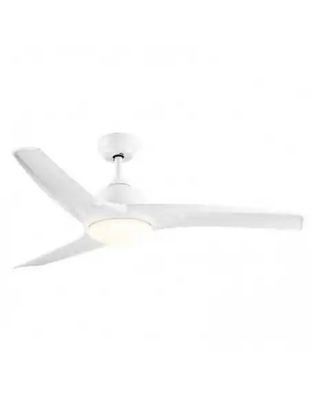 Ventilador de techo Kami Sulion 075814 Ø132cm motor dc 18w blanco, Ventiladores de techo con luz