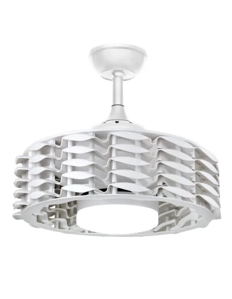Ventilador de techo Magic Sulion 075811 Ø55cm motor dc blanco 24w, Ventiladores de techo con luz