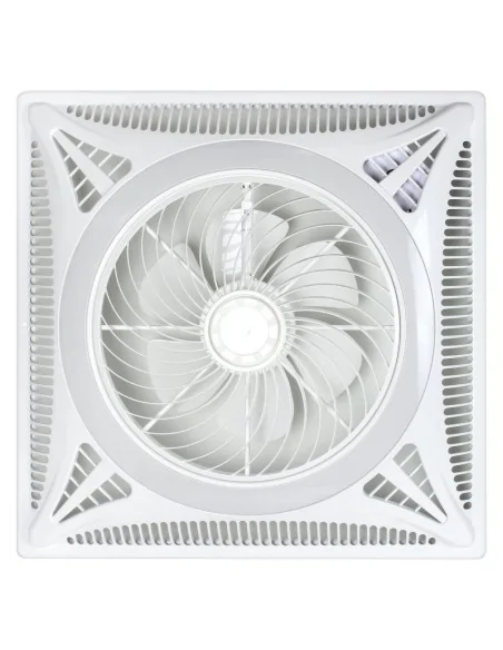 Ventilador de techo Armstrong Sulion 075810 Ø60cm motor dc 40w blanco, Ventiladores de techo con luz