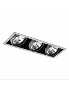 Empotrable COLIN-3 FARO 03400603 G53 QR kit gris, Empotrables