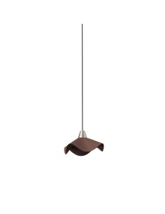 Lámparas colgantes 66229 HELGA FARO piel marron led 5w 3000k, Lamparas para cocinas