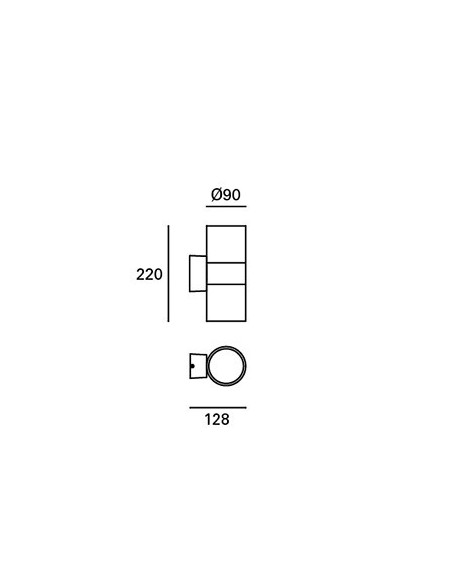 Apliques exterior ORION PX-0379-GRI LEDS C4
