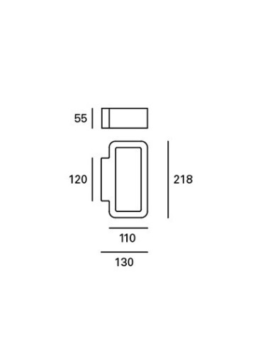 Apliques exterior WILOW PX-0397-GRI LEDS C4
