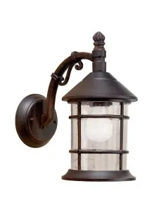 Aplique de exterior SIROSITA PX-0039-OXI Leds c4 1xE27 marrón óxido, Apliques exterior