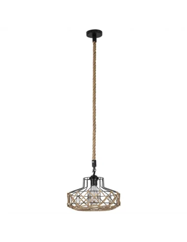 Colgante Yute 1xe27 Cuerda Regx30d 120893615 Fabrilamp