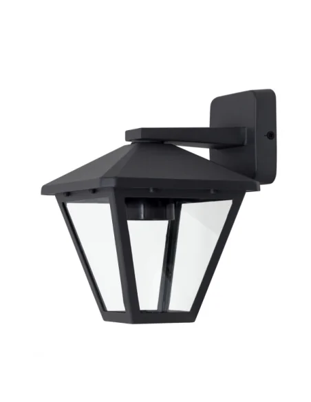 Aplique Dornela 1xe27 Gris Oscuro Ip44 123460255 Fabrilamp