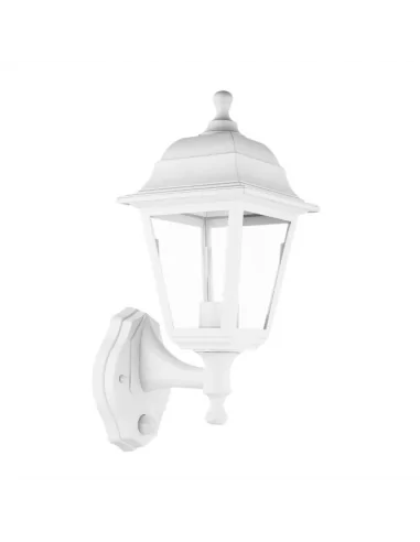 Aplique Exterior Albahaca 1xe27 Blanco Ip44 125861001 Fabrilamp