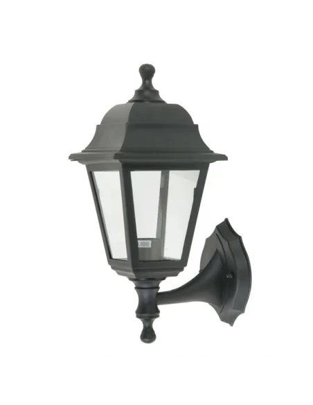 Aplique Exterior Albahaca 1xe27 Negro Ip44 125861009 Fabrilamp