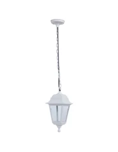 Colgante Exterior Albahaca 1xe27 Blanco Ip44 125891001 Fabrilamp