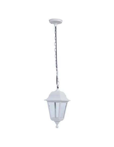 Colgante Exterior Albahaca 1xe27 Blanco Ip44 125891001 Fabrilamp