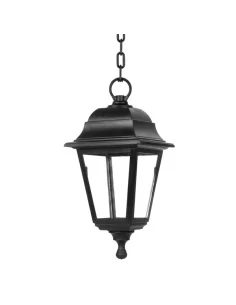 Colgante Exterior Albahaca 1xe27 Negro Ip44 125891009 Fabrilamp