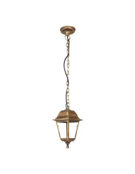 Colgante Exterior Albahaca 1xe27 Oro Viejo Ip44 125891016 Fabrilamp