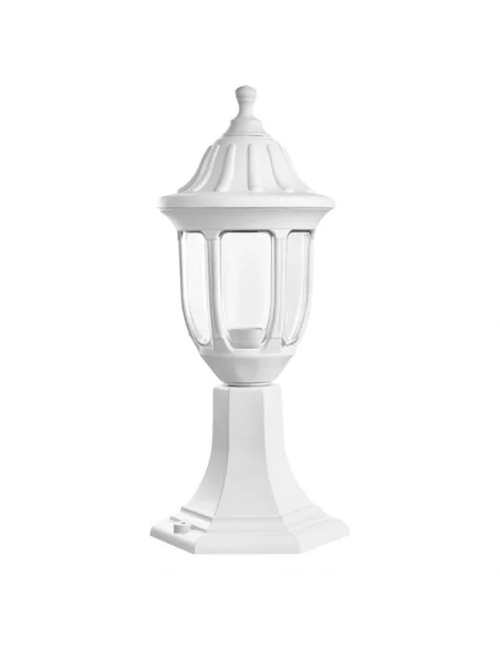 Sobremuro Exterior Angelica 1xe27 Blanco Ip44 125971001 Fabrilamp