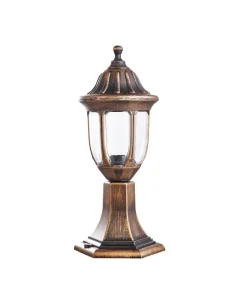 Sobremuro Exterior Angelica 1xe27 Oro Viejo Ip44 125971016 Fabrilamp