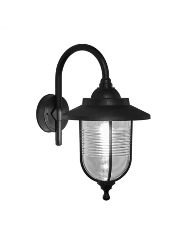 Aplique Exterior Canela 1xe27 Negro Ip44 126061009 Fabrilamp