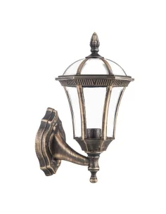 Aplique Exterior Comino 1xe27 Oro Viejo Ip44 126161016 Fabrilamp