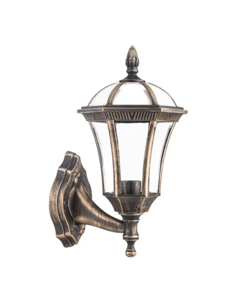 Aplique Exterior Comino 1xe27 Oro Viejo Ip44 126161016 Fabrilamp