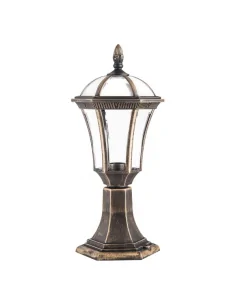 Sobremuro Exterior Comino 1xe27 Oro Viejo Ip44 126171016 Fabrilamp