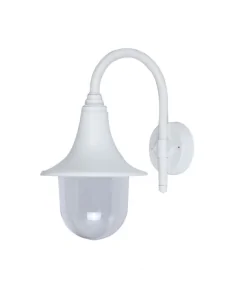 Aplique Exterior Hinojo 1xe27 Blanco Ip44 126261001 Fabrilamp